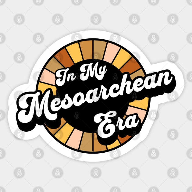 Earth Science - Mesoarchean Era - Geology Sticker by Yesteeyear